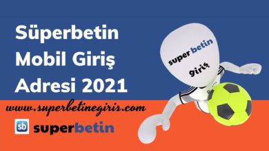 Süperbetin Mobil Giriş Adresi 2021